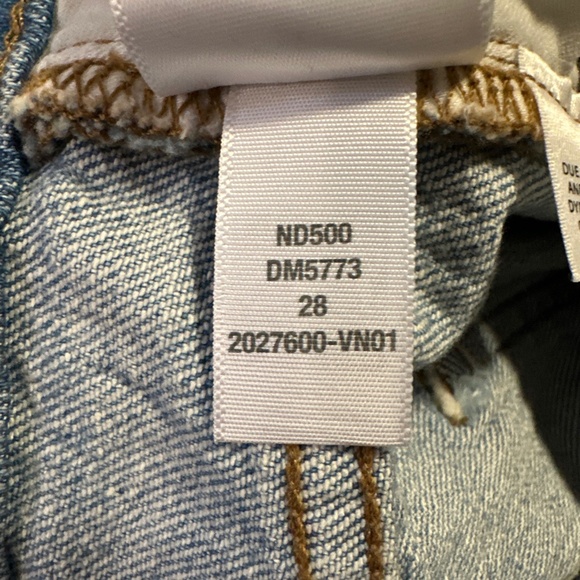 Madewell Jeans Womens 28 The Perfect Vintage Medium Wash Denim Distressed - Picture 9 of 12